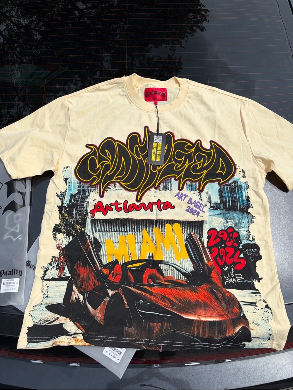 Godspeed Graphic Short-Sleeve Art Tee M